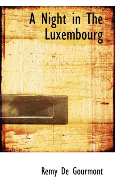 A Night in the Luxembourg, Paperback / softback Book