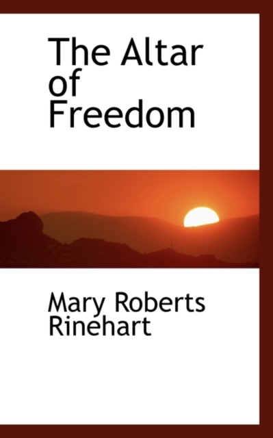 The Altar of Freedom, Paperback / softback Book