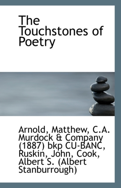 The Touchstones of Poetry, Paperback / softback Book