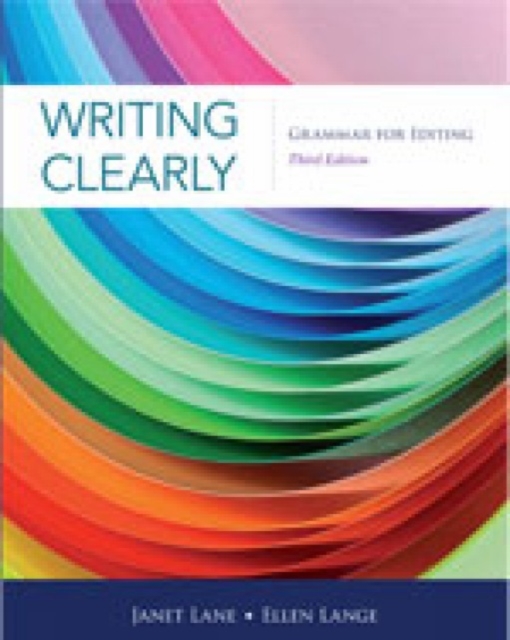 Writing Clearly : Grammar for Editing, Paperback / softback Book