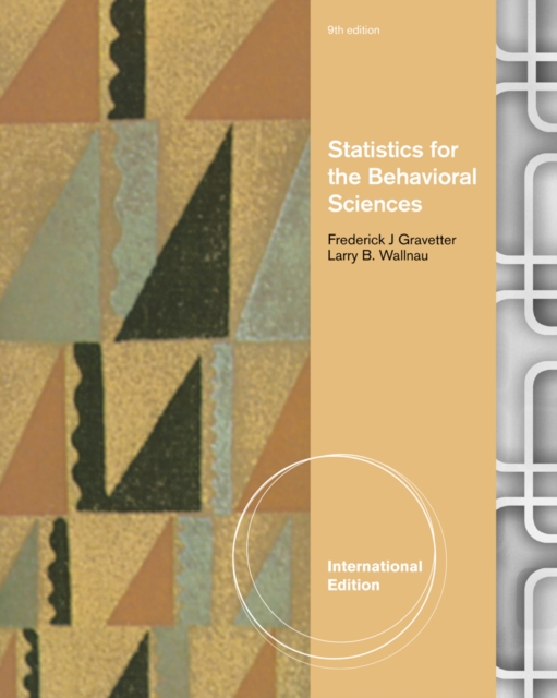 Statistics for the Behavioral Sciences, International Edition, Paperback / softback Book