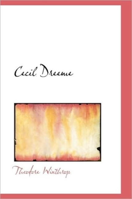 Cecil Dreeme, Hardback Book