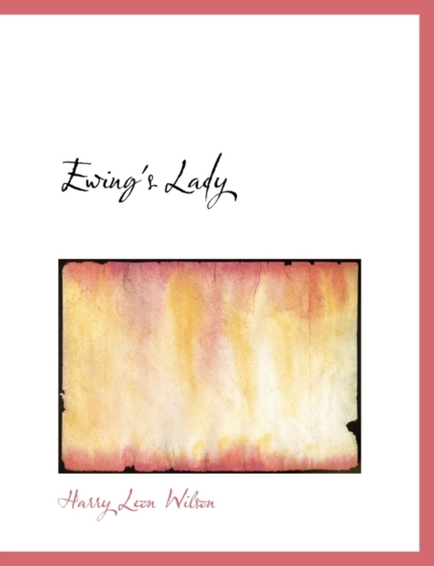 Ewing's Lady, Paperback / softback Book