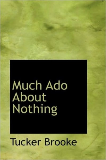 Much ADO about Nothing, Paperback / softback Book