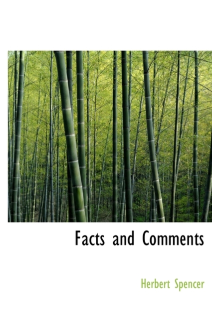 Facts and Comments, Hardback Book