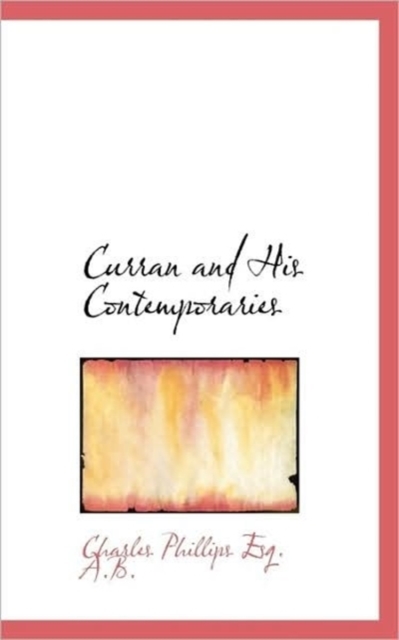 Curran and His Contemporaries, Hardback Book