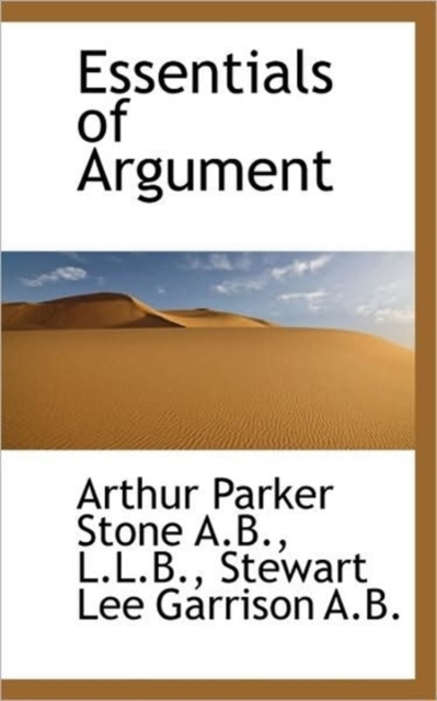 Essentials of Argument, Paperback / softback Book