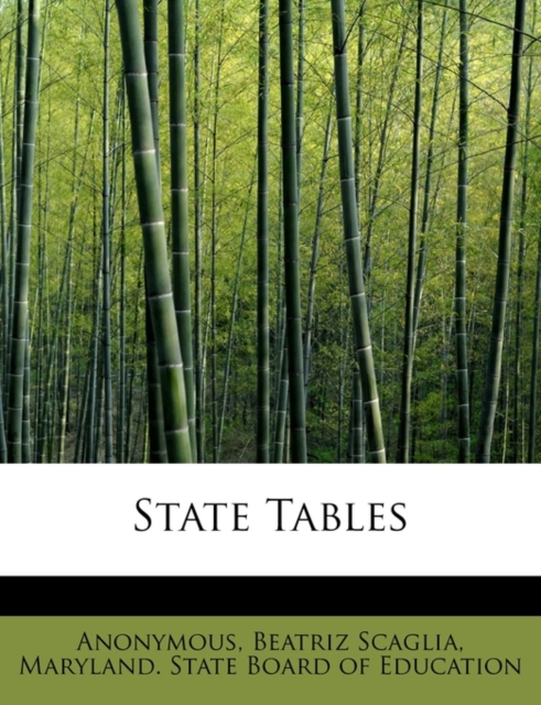 State Tables, Hardback Book