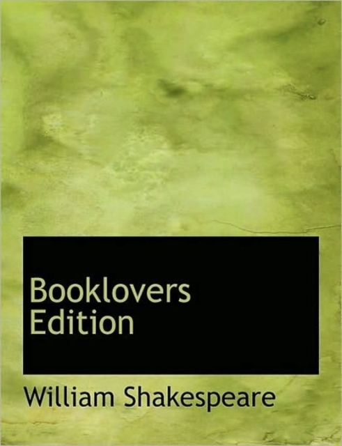 Booklovers Edition, Hardback Book
