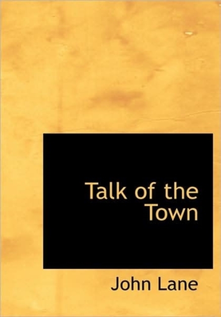 Talk of the Town, Hardback Book