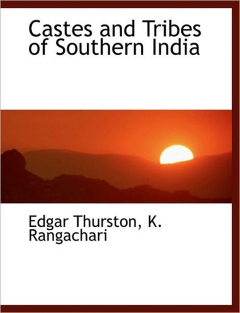 Castes and Tribes of Southern India, Hardback Book