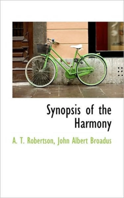 Synopsis of the Harmony, Paperback / softback Book