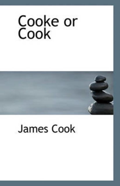 Cooke or Cook, Paperback / softback Book