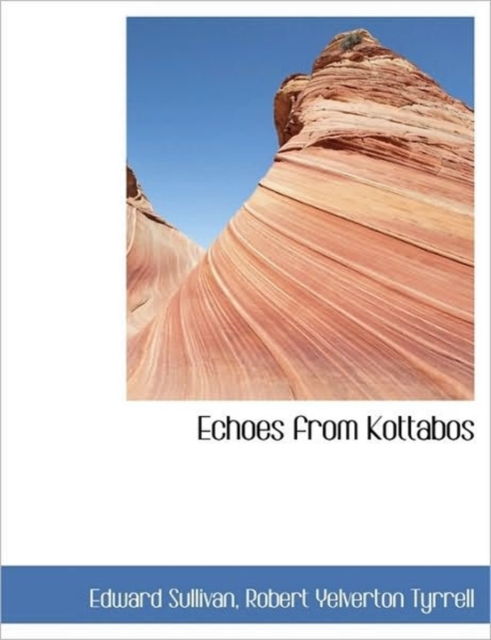 Echoes from Kottabos, Hardback Book