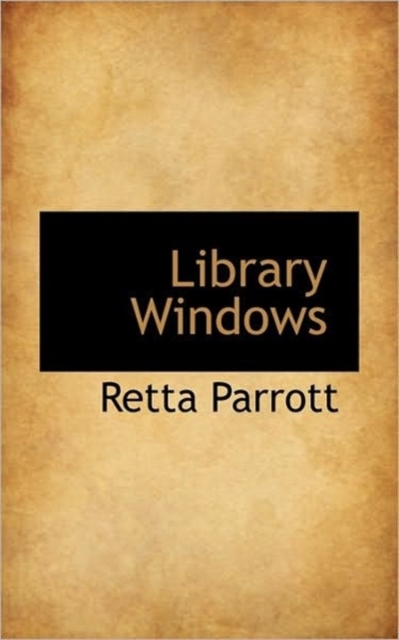 Library Windows, Paperback / softback Book
