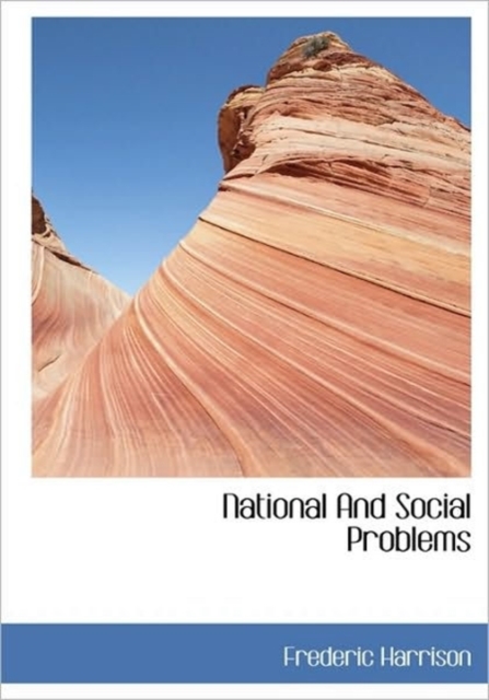 National And Social Problems, Hardback Book