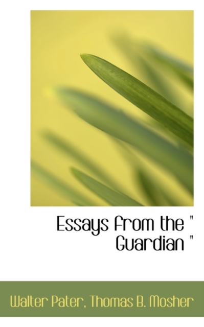 Essays from the " Guardian ", Paperback / softback Book