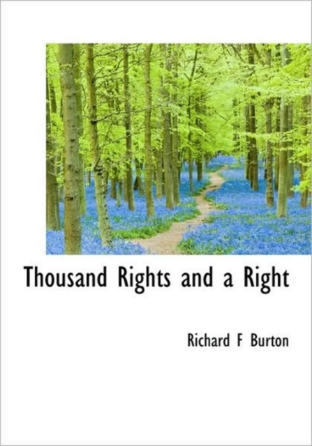 Thousand Rights and a Right, Hardback Book