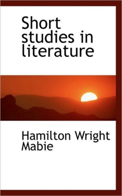 Short Studies in Literature, Paperback / softback Book