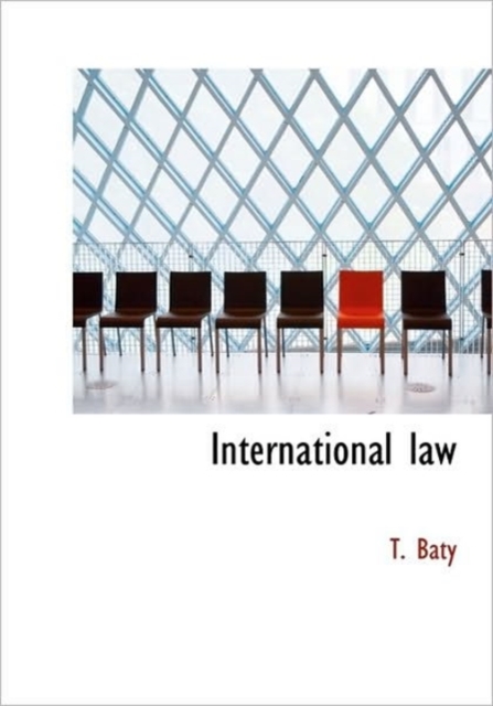 International Law, Hardback Book