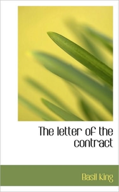 The Letter of the Contract, Hardback Book
