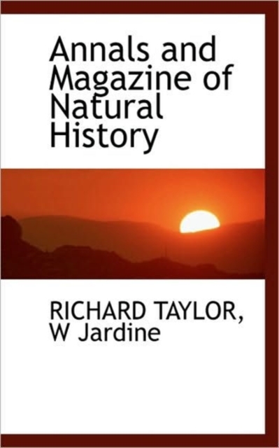 Annals and Magazine of Natural History, Paperback / softback Book