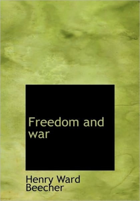 Freedom and War, Hardback Book