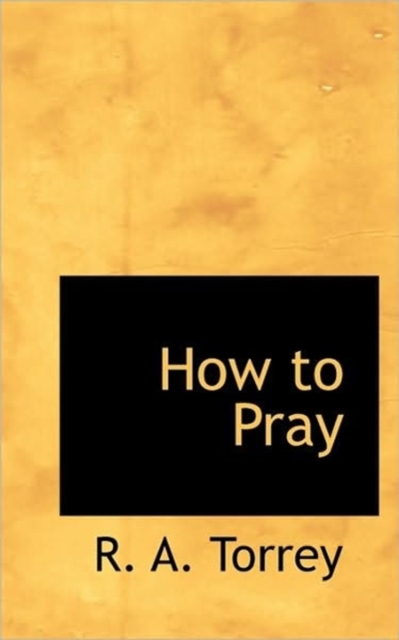How to Pray, Hardback Book