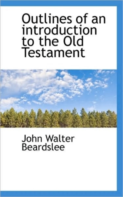 Outlines of an Introduction to the Old Testament, Paperback / softback Book
