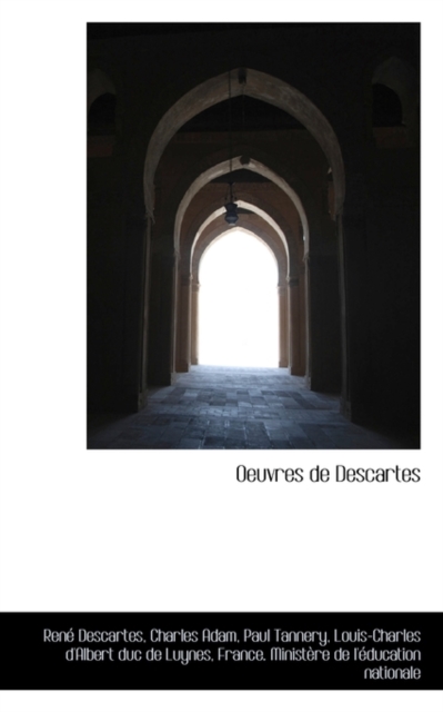 Oeuvres de Descartes, Paperback / softback Book