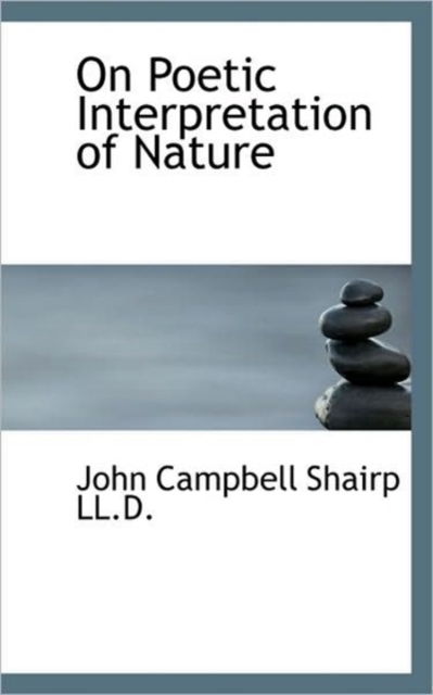 On Poetic Interpretation of Nature, Paperback / softback Book