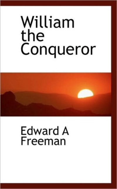 William the Conqueror, Paperback / softback Book