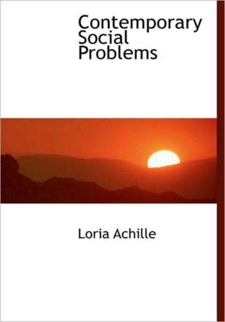 Contemporary Social Problems, Hardback Book