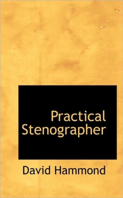 Practical Stenographer, Paperback / softback Book