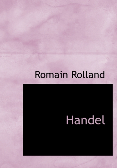 Handel, Hardback Book