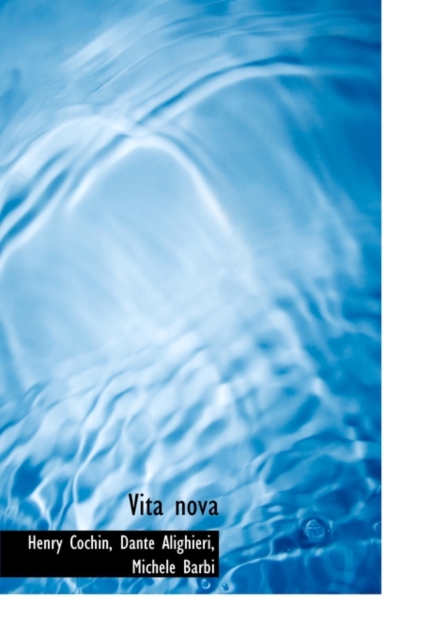 Vita Nova, Hardback Book