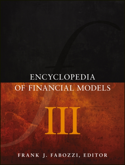 Encyclopedia of Financial Models V3, Hardback Book