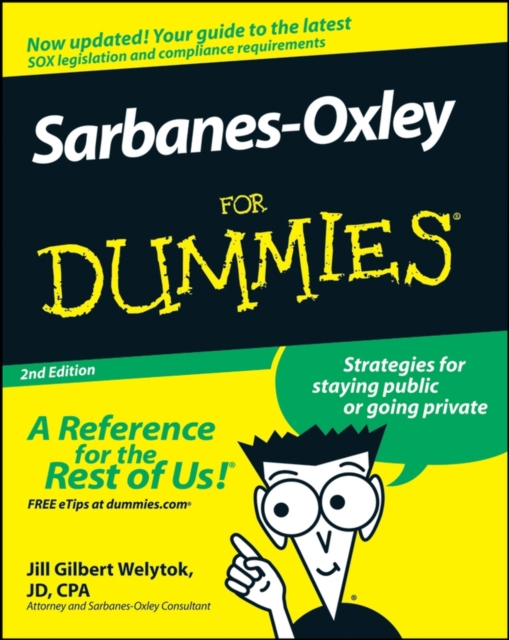 Sarbanes-Oxley For Dummies, EPUB eBook