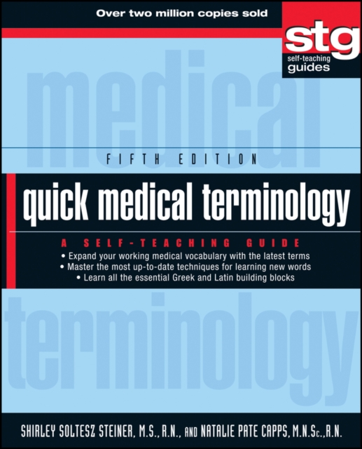 Quick Medical Terminology : A Self-Teaching Guide, EPUB eBook