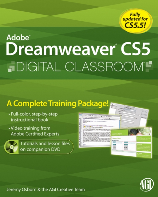 Dreamweaver CS5 Digital Classroom, EPUB eBook