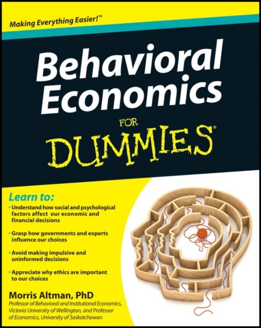 Behavioral Economics For Dummies, EPUB eBook
