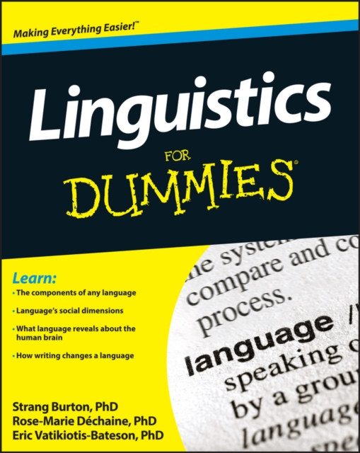 Linguistics For Dummies, Paperback / softback Book