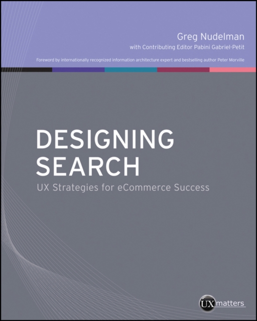 Designing Search : UX Strategies for eCommerce Success, PDF eBook