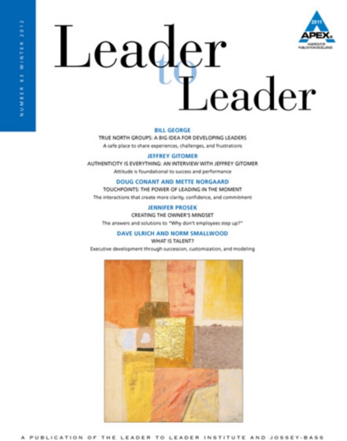 Leader to Leader (LTL), Paperback Book