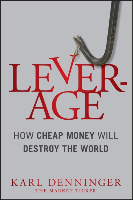 Leverage : How Cheap Money Will Destroy the World, Hardback Book