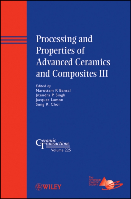 Processing and Properties of Advanced Ceramics and Composites III, PDF eBook
