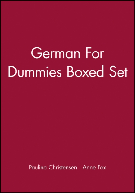 German for Dummies, Boxed Set, Paperback / softback Book
