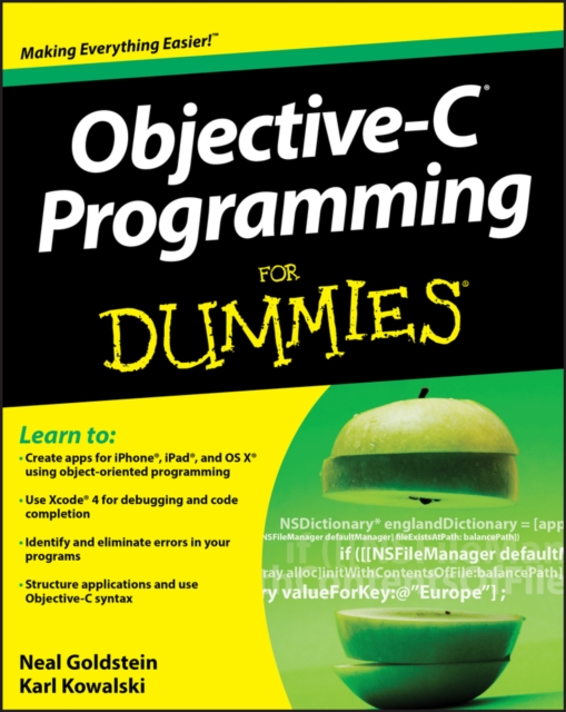 Objective-C Programming For Dummies, Paperback / softback Book