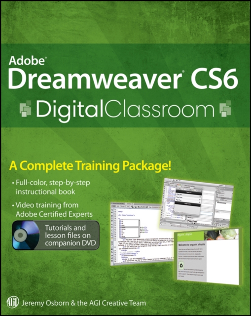 Adobe Dreamweaver CS6 Digital Classroom, PDF eBook