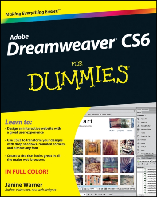 Dreamweaver CS6 For Dummies, PDF eBook